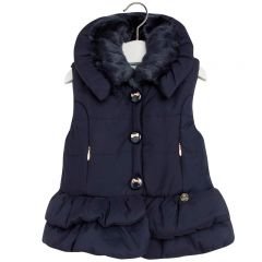 YAKASI KÜRKLÜ YELEK