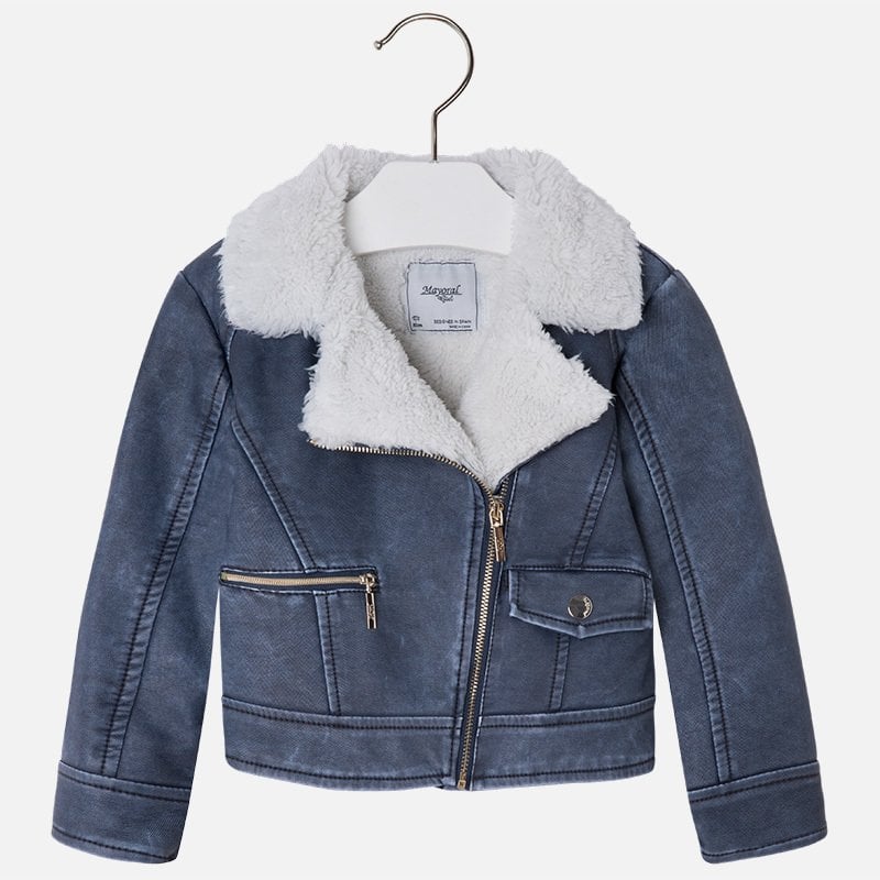 DENIM KÜRKLÜ CEKET