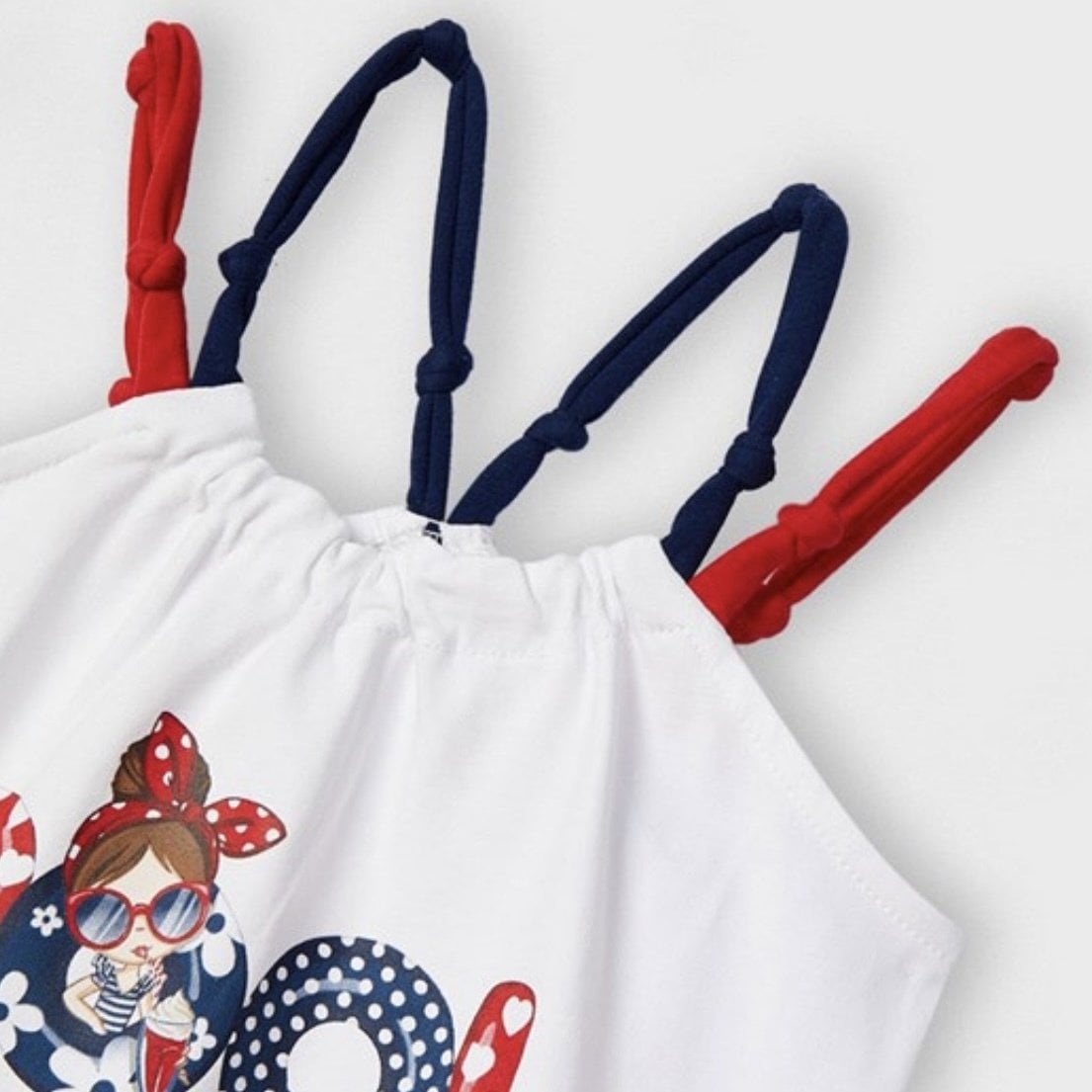 KIRMIZI ŞORTLU İKİLİ SET