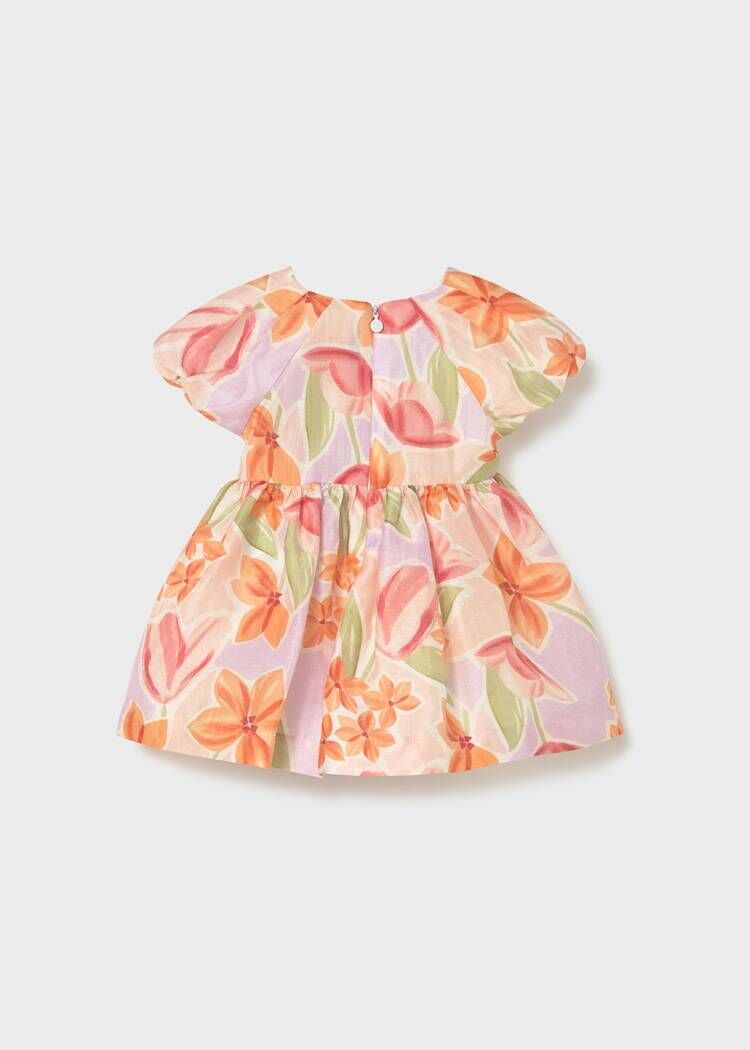 MAYORAL KIZ BEBEK FLORAL ELBİSE