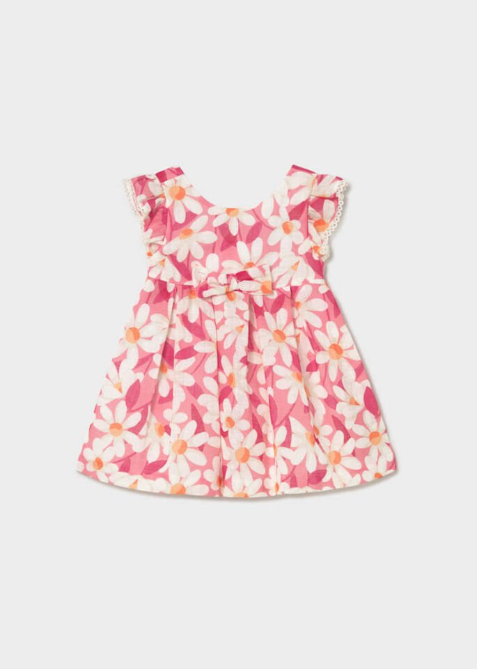 MAYORAL KIZ BEBEK FLORAL ELBİSE