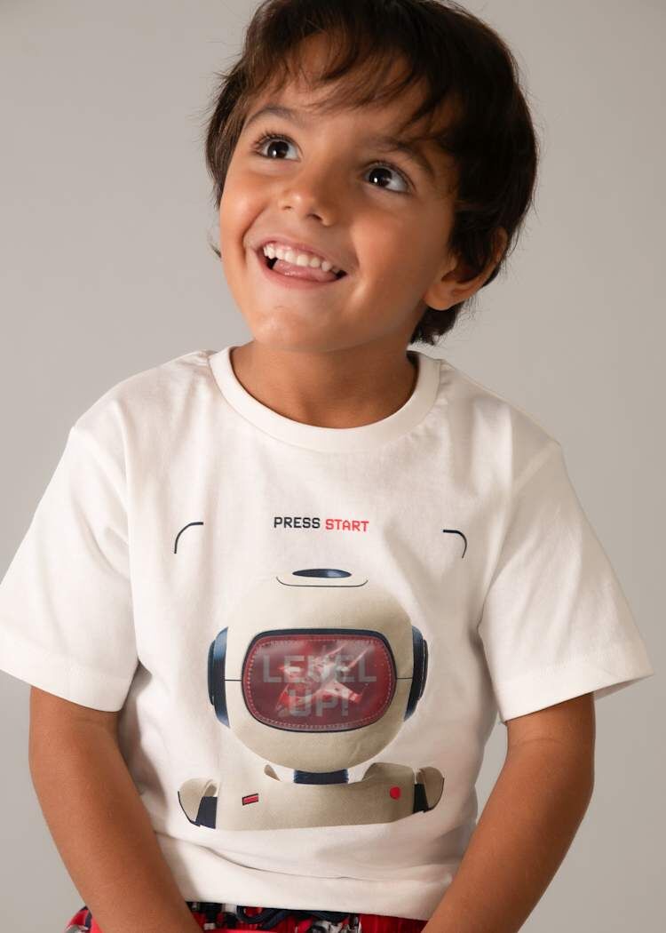 MAYORAL ERKEK ÇOCUK ROBOT TSHIRT