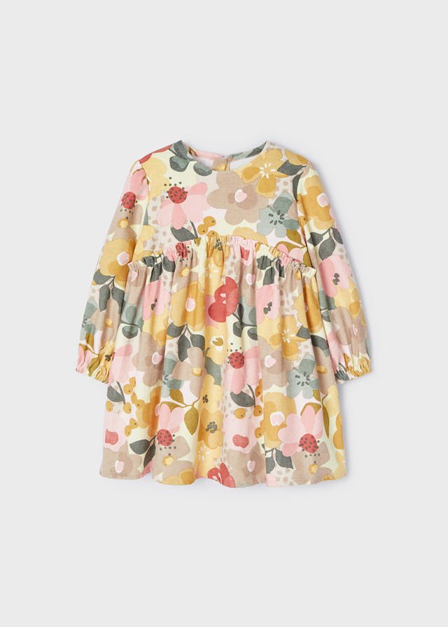 FLORAL  ELBİSE