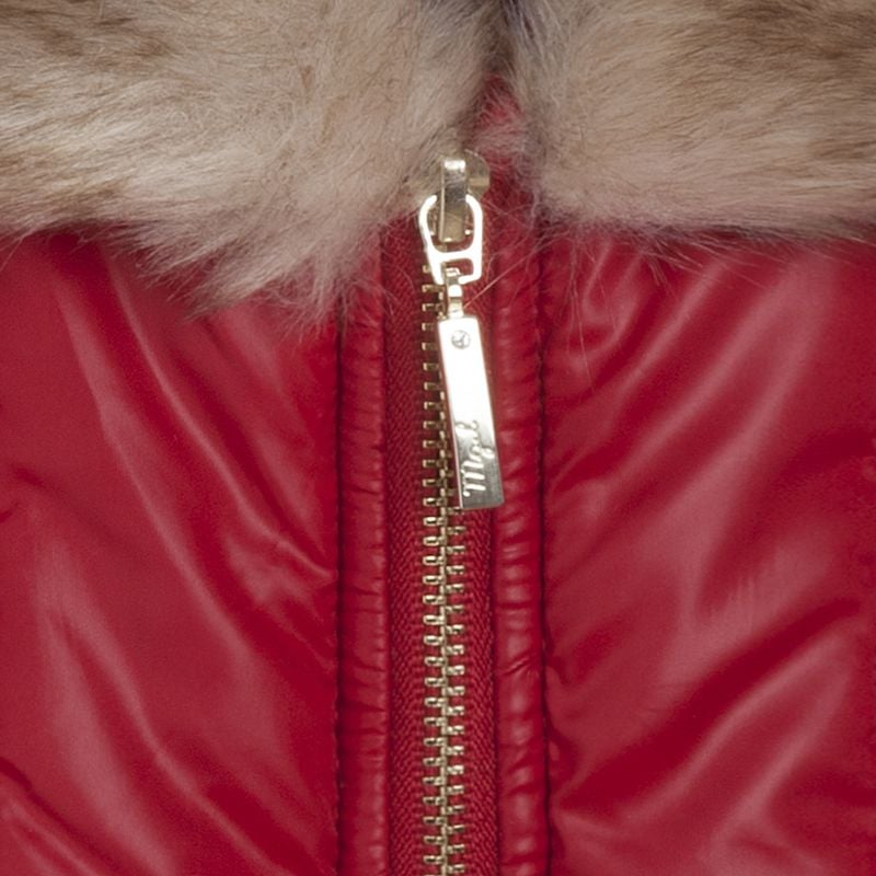 KÜRK YAKALI ŞİŞME YELEK