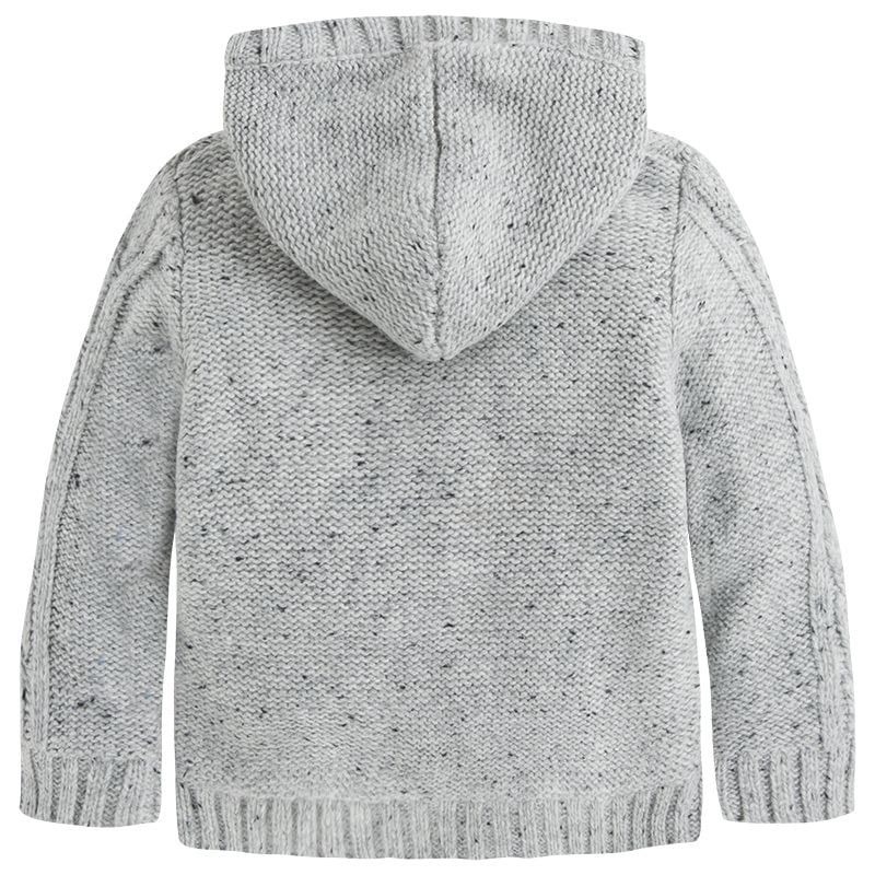 KAPŞONLU ÖRME PULLOVER