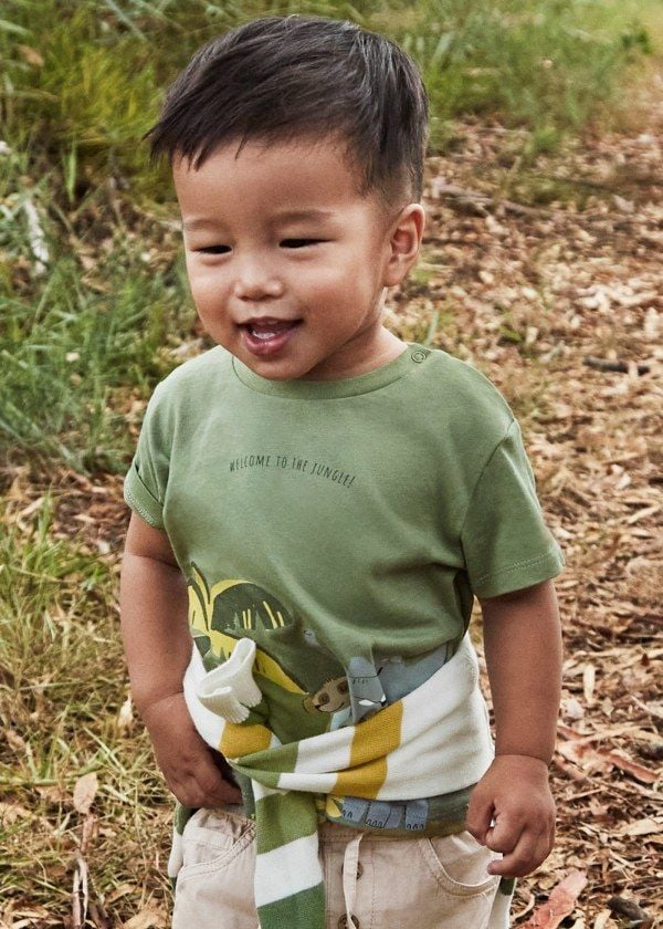 BABY BASKILI T-SHİRT
