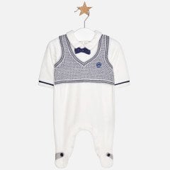 PAPYONLU ÖRME YELEKLİ TULUM