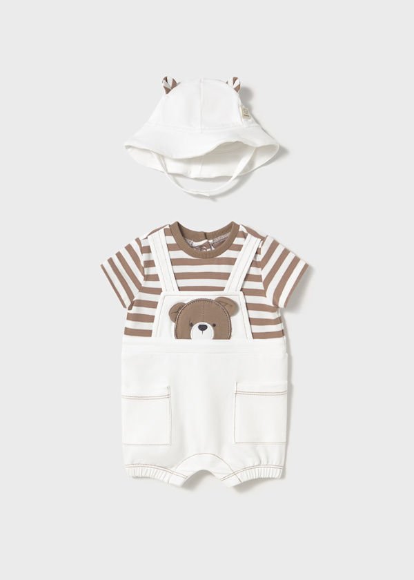ŞAPKALI BABY SET