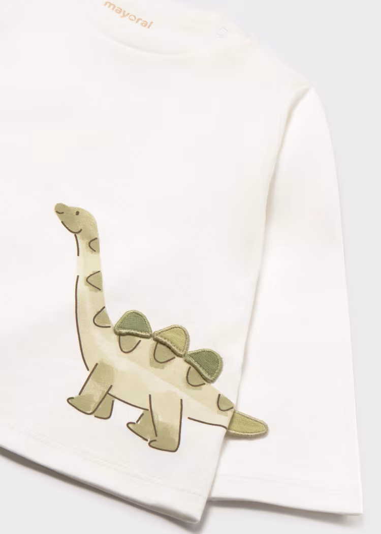 Mayoral Erkek Bebek Dinozor Uzun Kollu Tişört