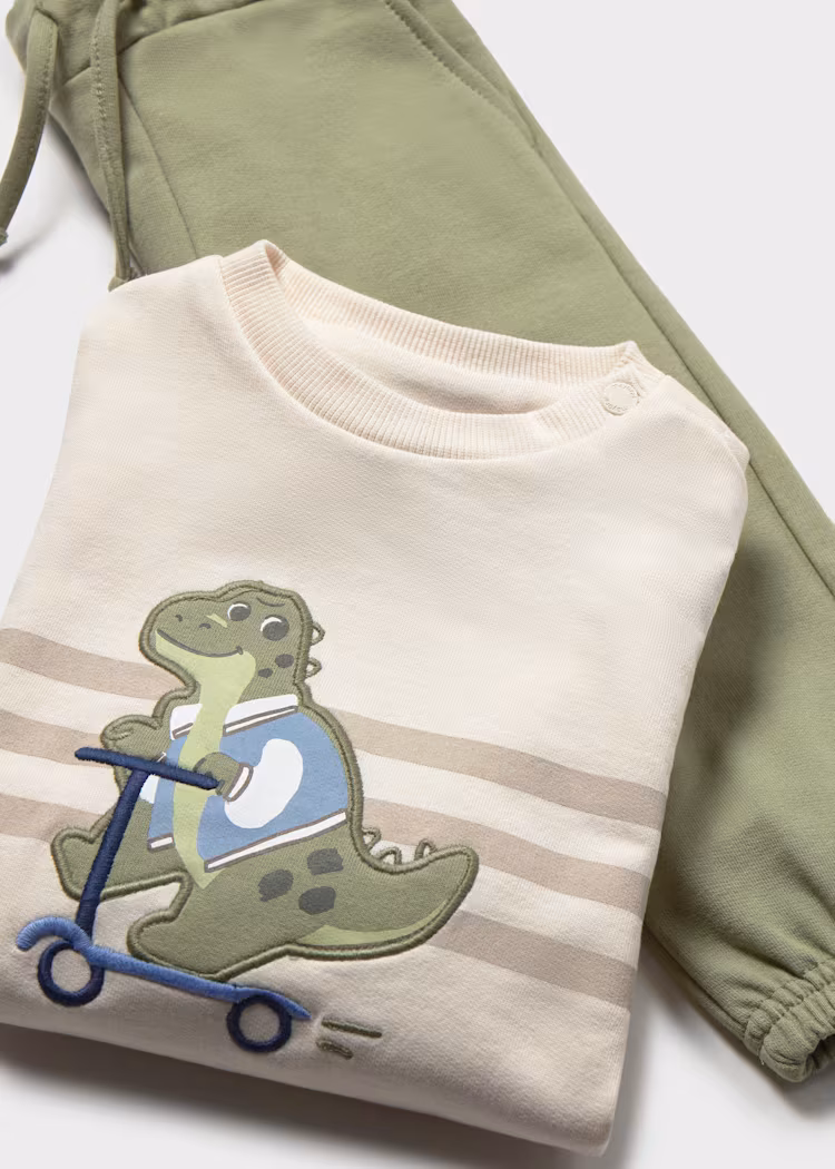 Mayoral Erkek Bebek Dinozor 3’lü Set