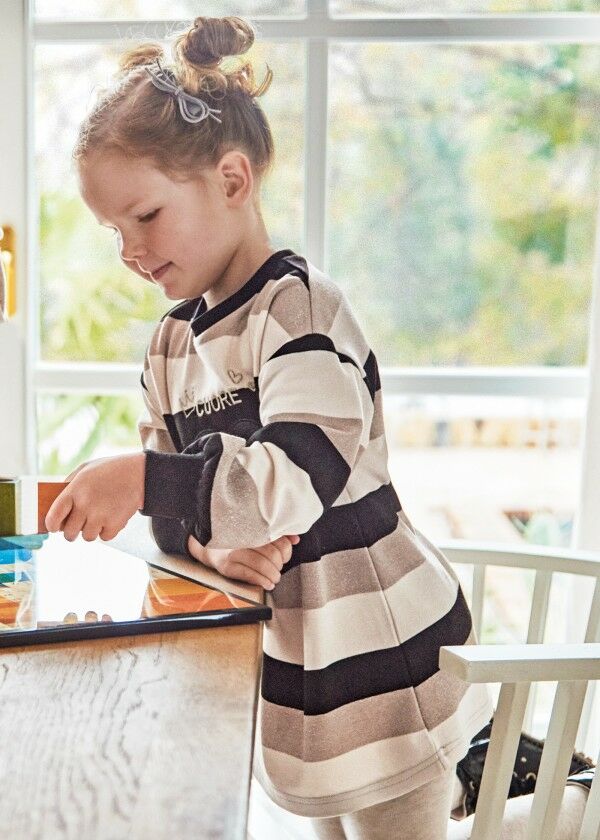 ÇİZGİLİ  ELBİSE