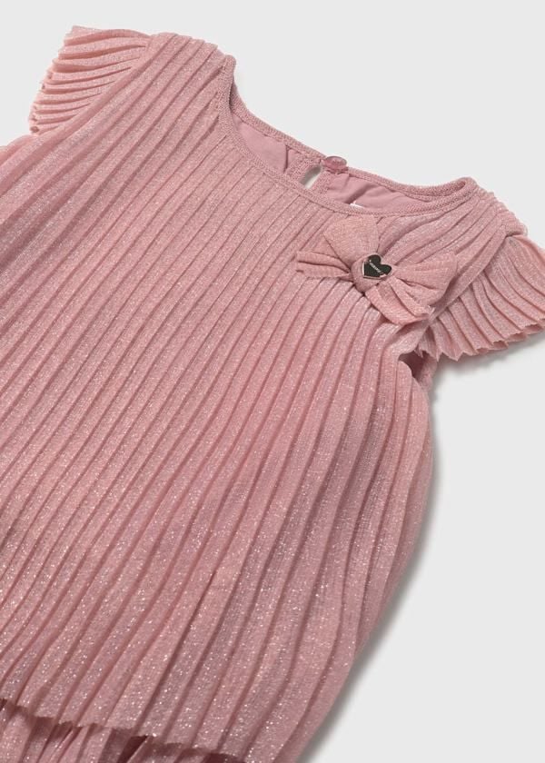 PİLELİ TÜL ELBİSE