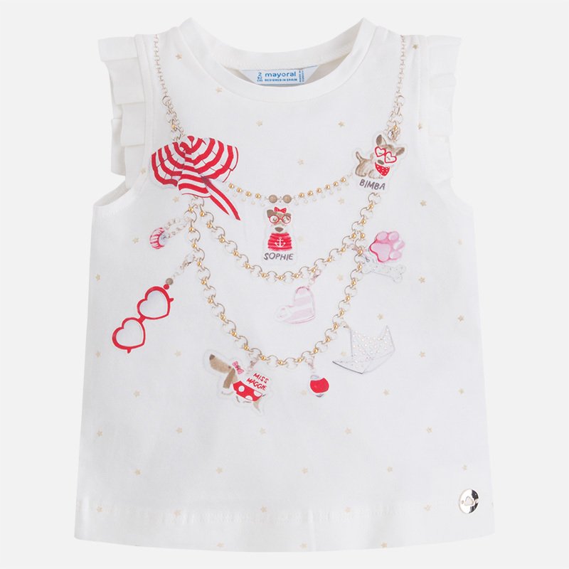 KOLYE EFEKTLİ T- SHIRT