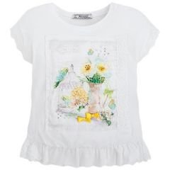 SATEN ÇERÇEVELİ T-SHIRT