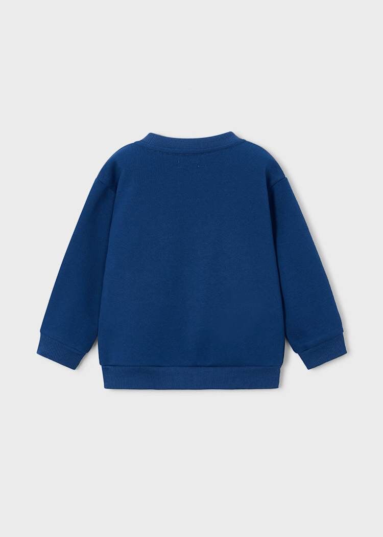 Mayoral Erkek Çocuk Robot Kedi Kabartmalı Sweatshirt
