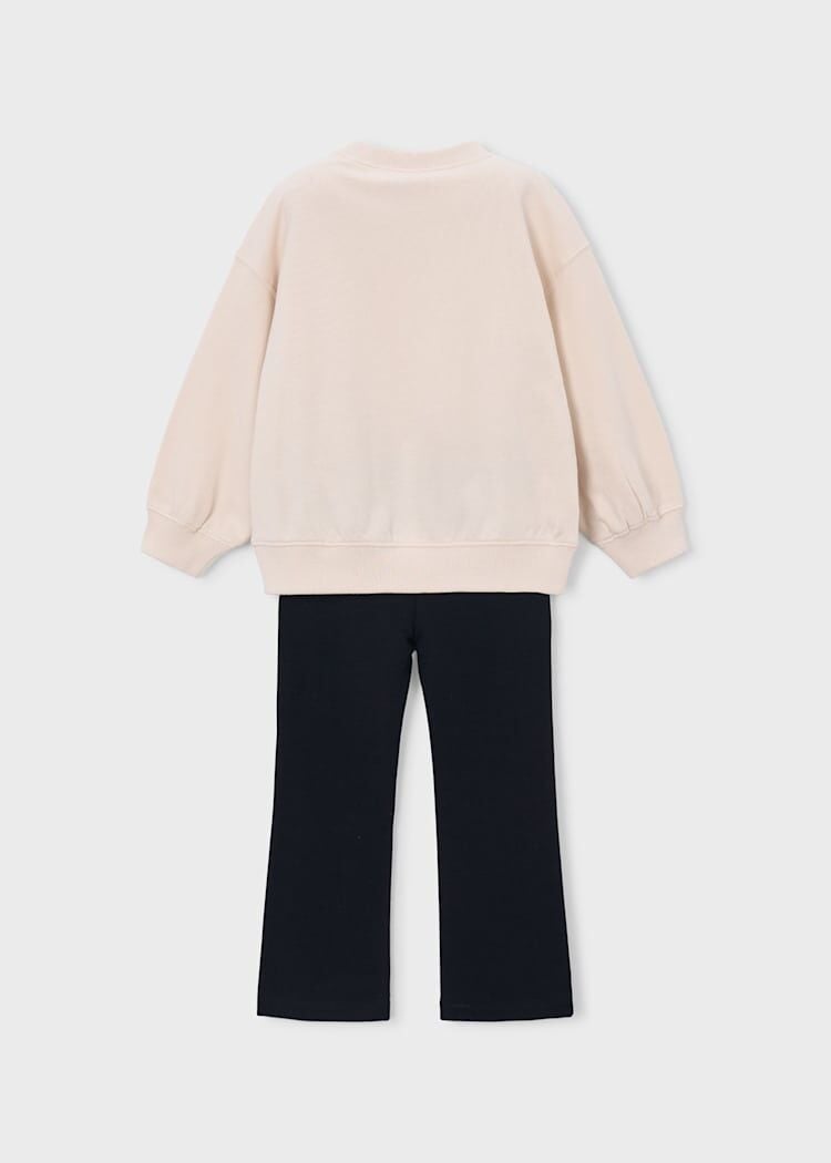 Mayoral Kız Çocuk Poodle Desenli Sweatshirt Pantolon Takım