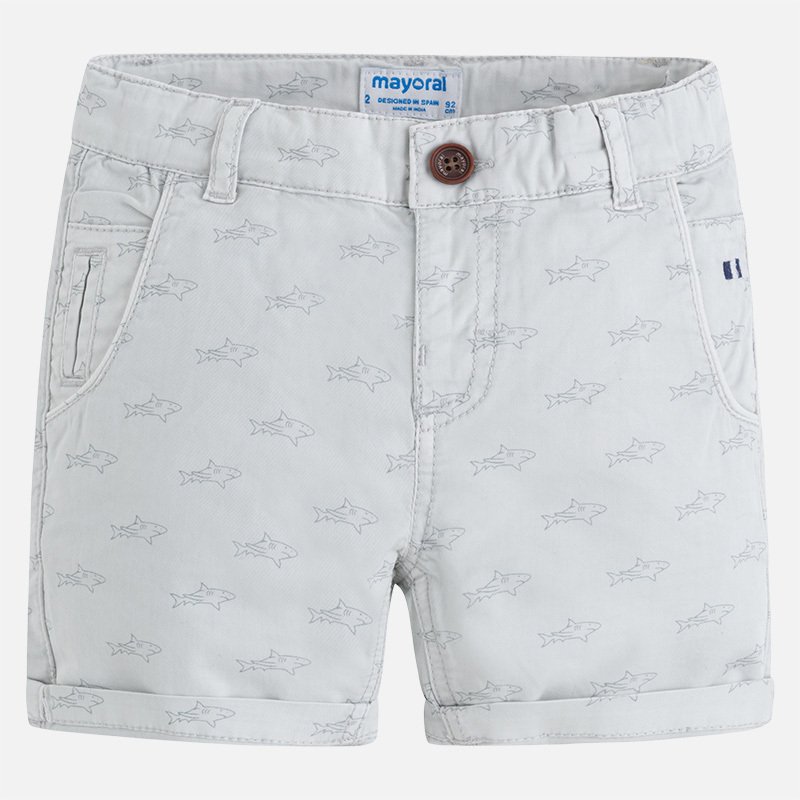 SHARK BASKILI  ŞORT