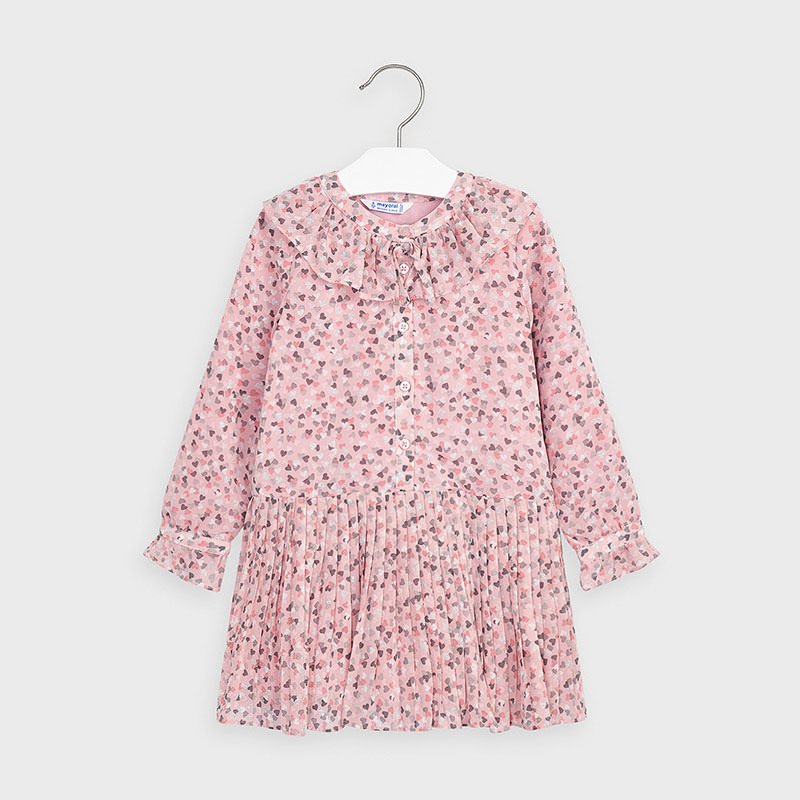 KALPLİ ŞİFON ELBİSE