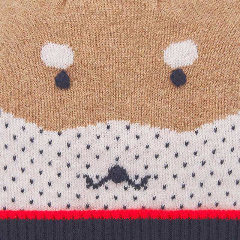 ÇİZGİLİ ATKI ŞAPKA SETİ