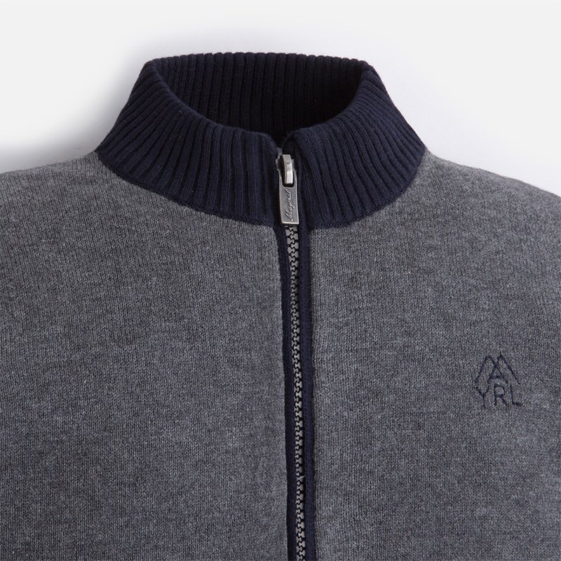 FERMUARLI ÖRME PULOVER