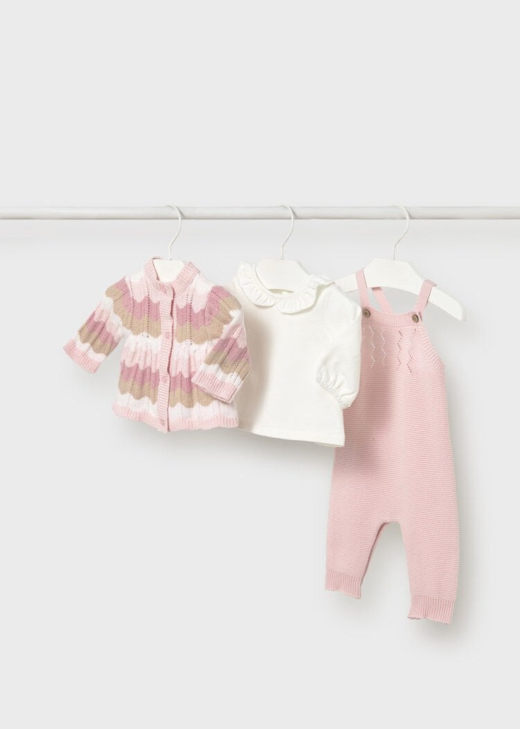 BABY ÖRGÜ ÜÇLÜ SET