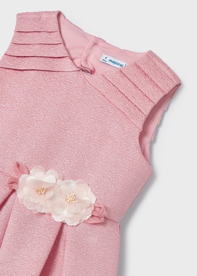 BELİ ÇİÇEKLİ ELBİSE