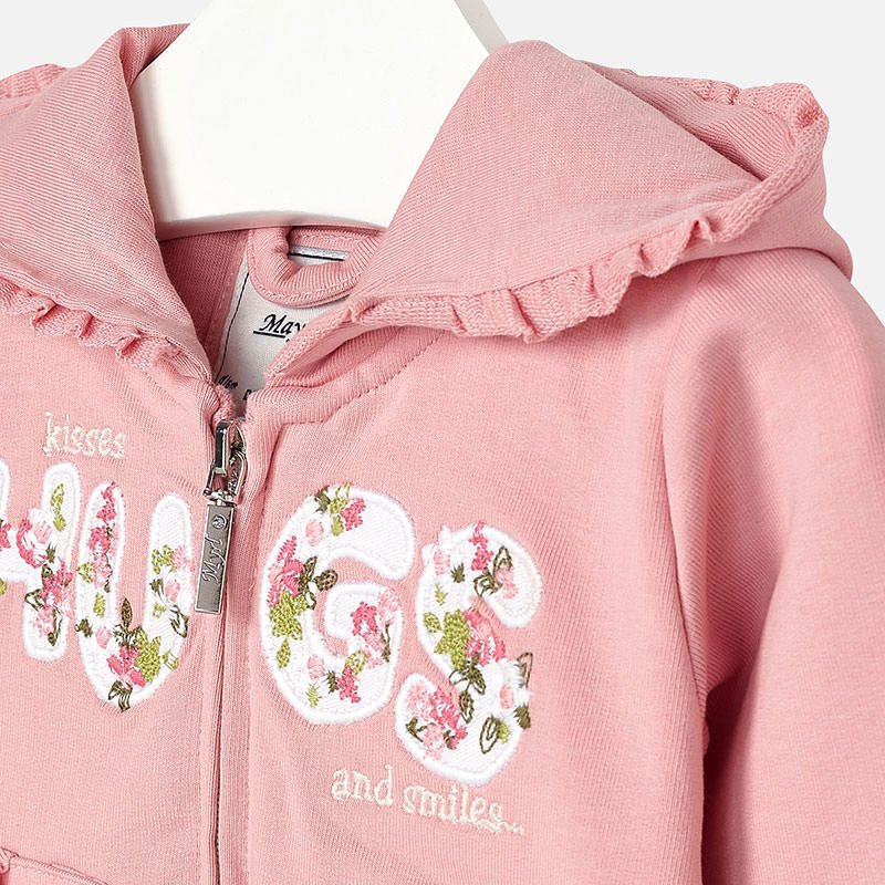 İŞLEMELİ FERMUARLI SWEAT